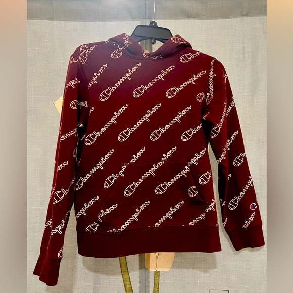 Champion Maroon Hoodie 💜✨ - Picture 1 of 5